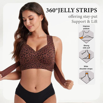 Posture Bra Front Closure Cross-Back Wireless