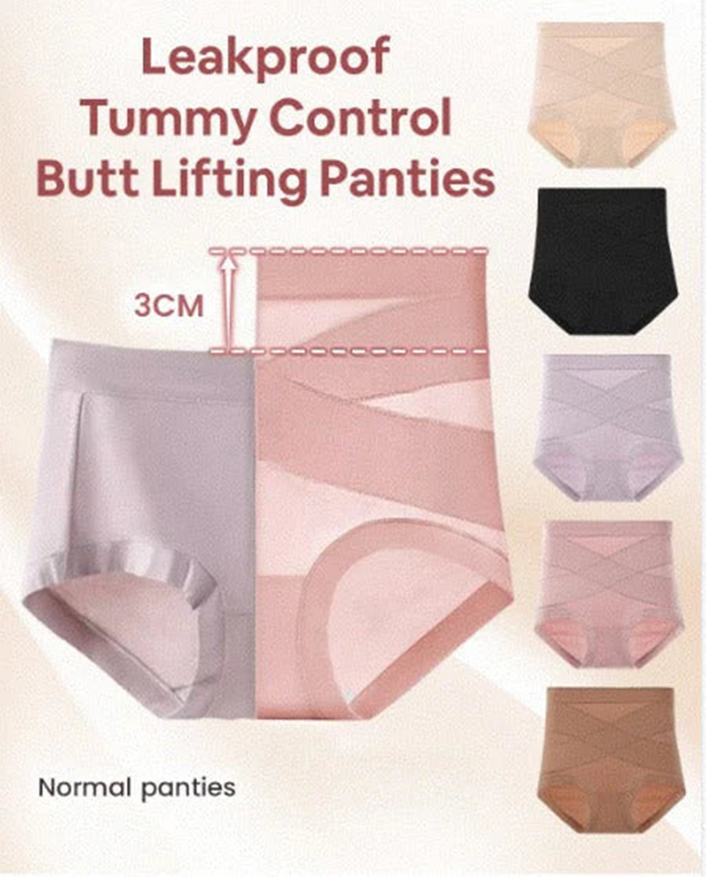 Ultimate Comfort Leakproof and Shaping Panties