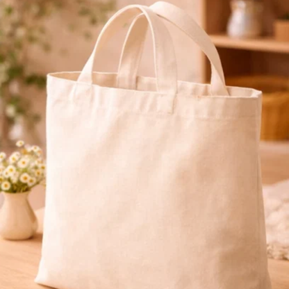 Kawaii Snack Animals Canvas Tote Bag