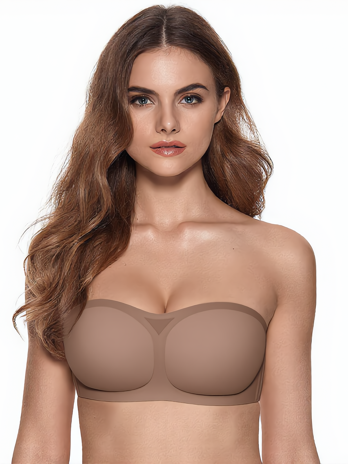Strapless Non-Slip Jelly Bandeau Bra