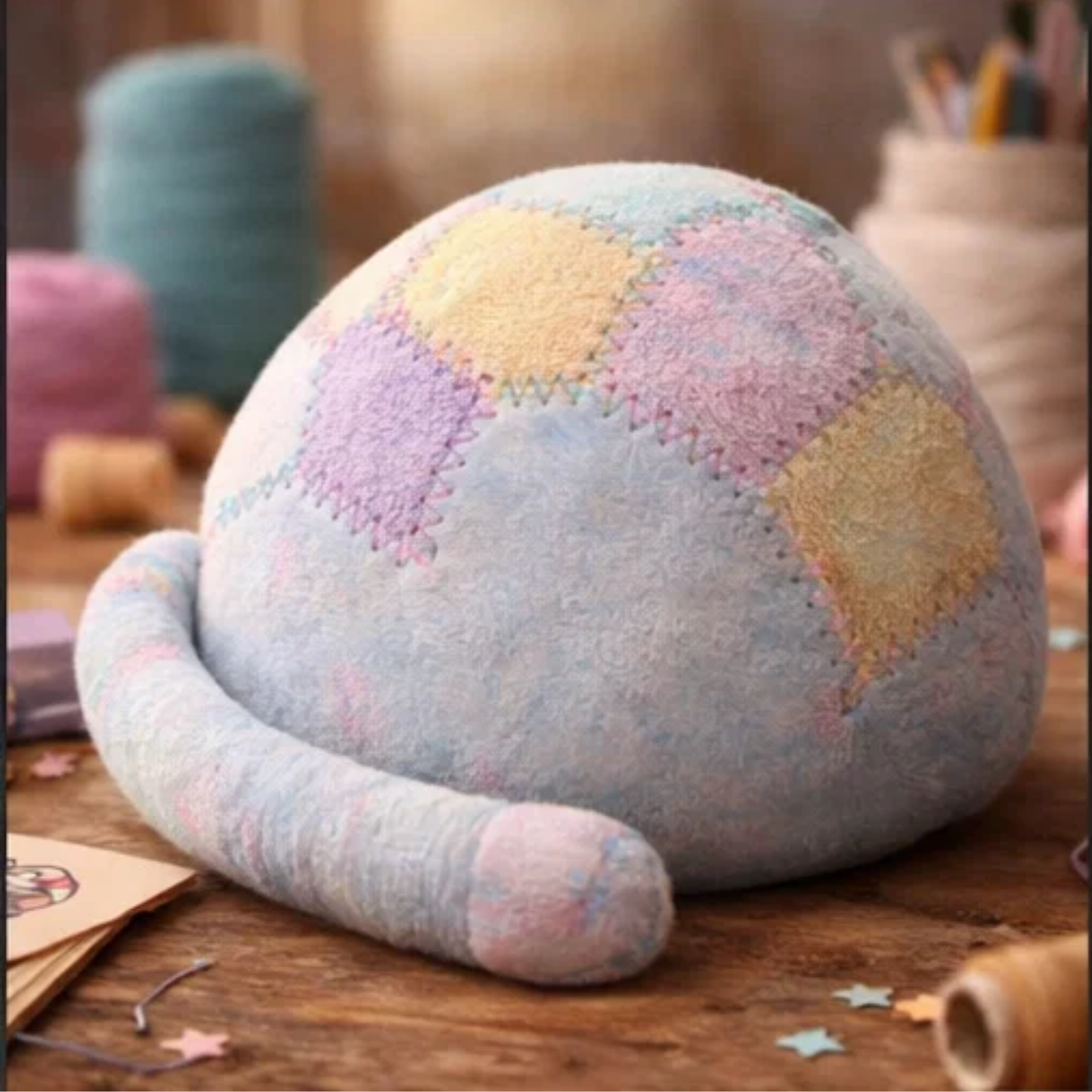 Kawaii Patchwork Cat