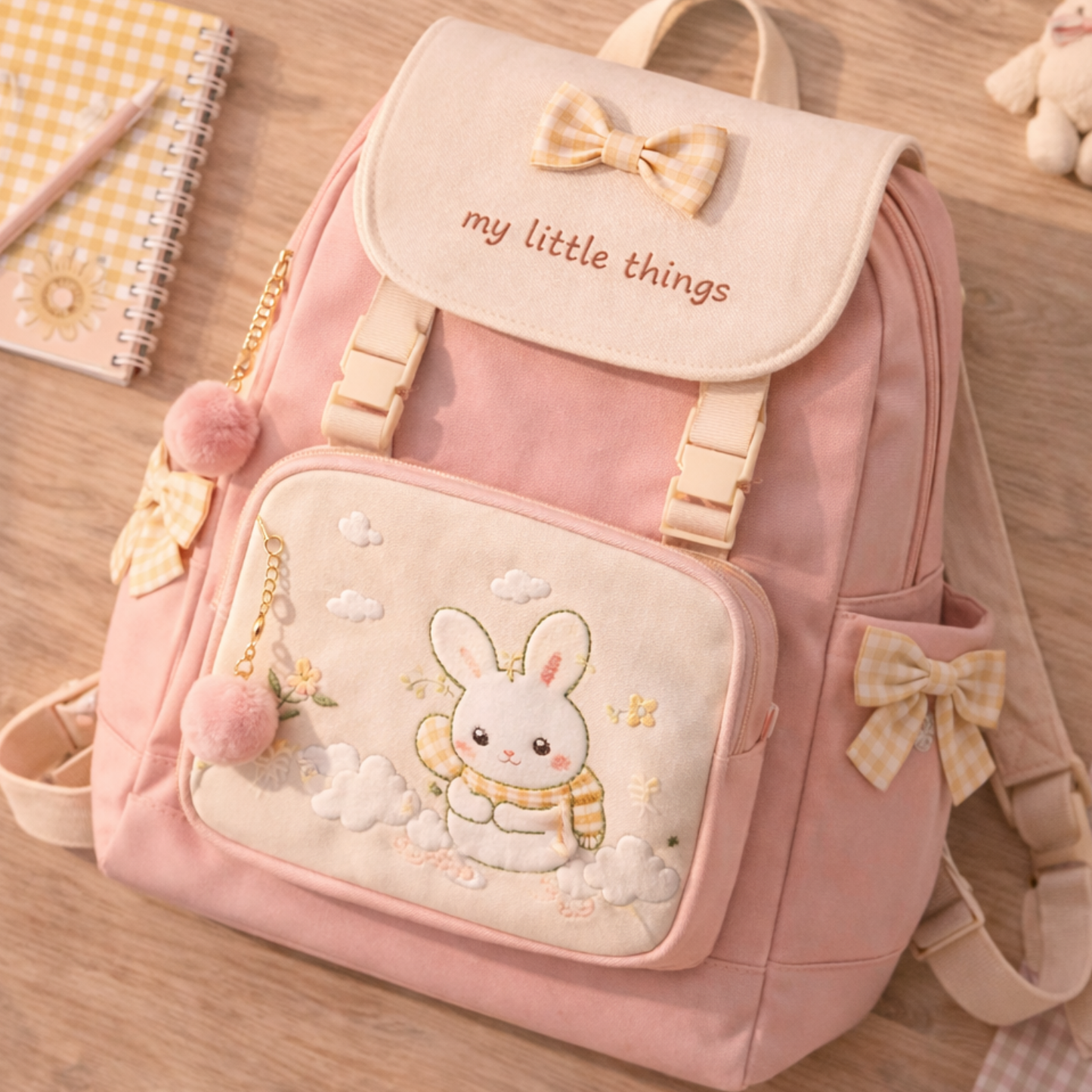 Kawaii Bunny Pastel Backpack