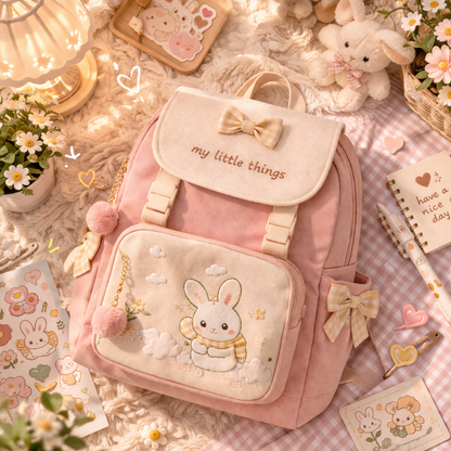 Kawaii Bunny Pastel Backpack