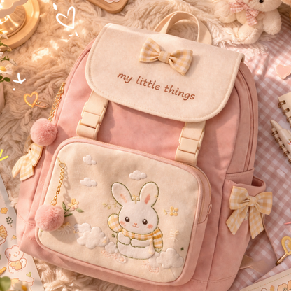 Kawaii Bunny Pastel Backpack