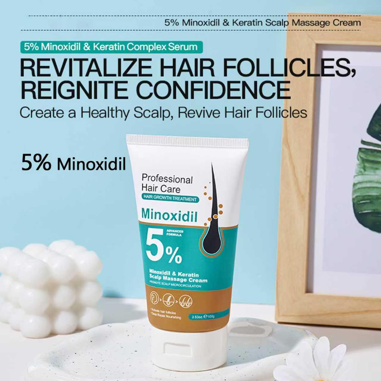 5% Minoxidil Scalp Moisturizer | Fuller-Looking Hair Starts Here