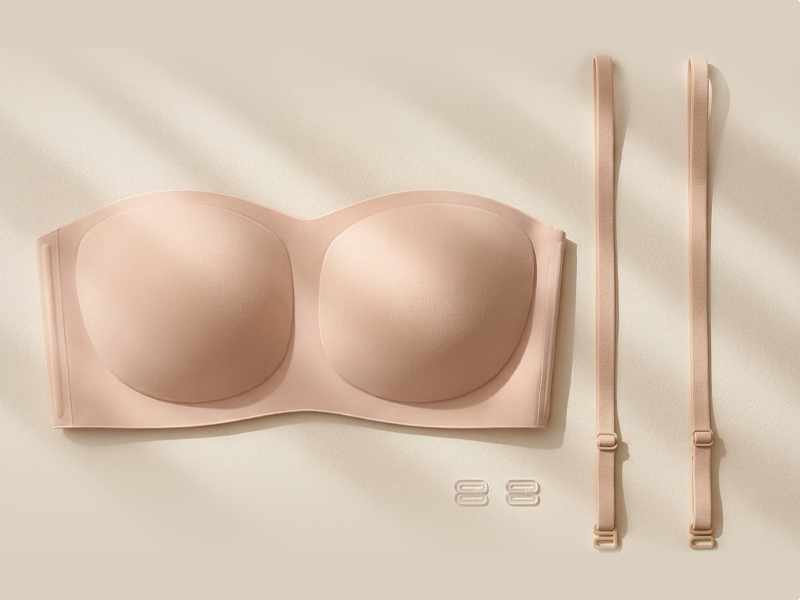 Strapless Non-Slip Jelly Bandeau Bra