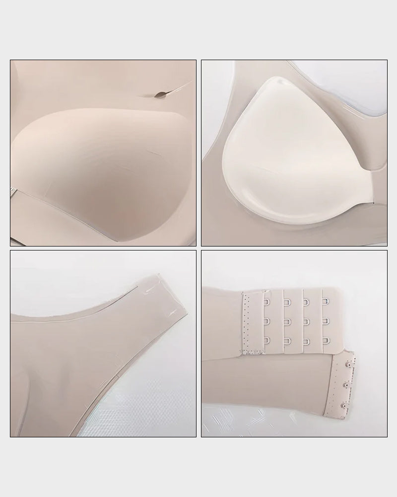 Posture Bra Front Closure Cross-Back Wireless