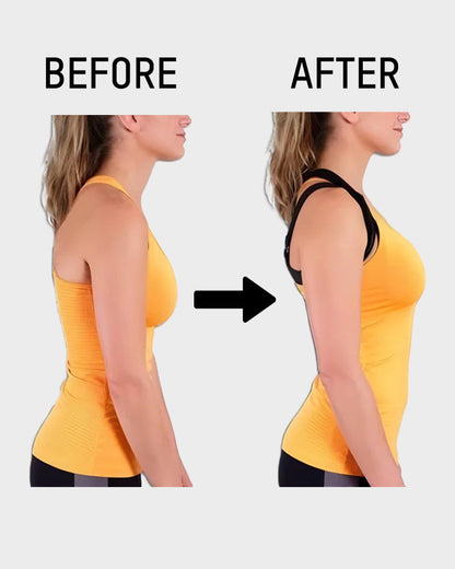 Posture Bra Front Closure Cross-Back Wireless