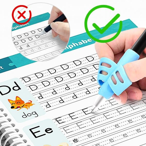 MagicBook | Kids Practice Copybook Set (4Pcs/Set)