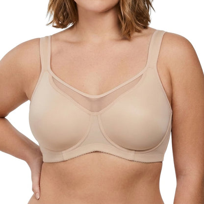 Women's Elegant Sheer Full Coverage Bra
