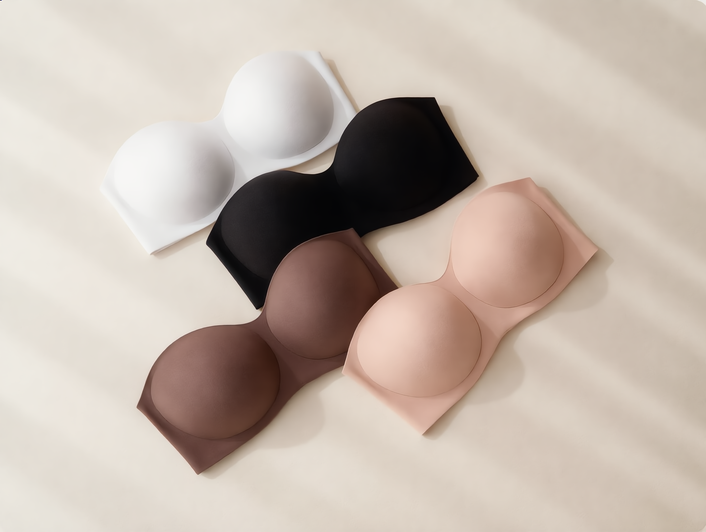Strapless Non-Slip Jelly Bandeau Bra