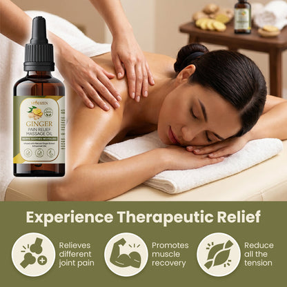 Myrhzen Ginger Pain Relief Massage Oil